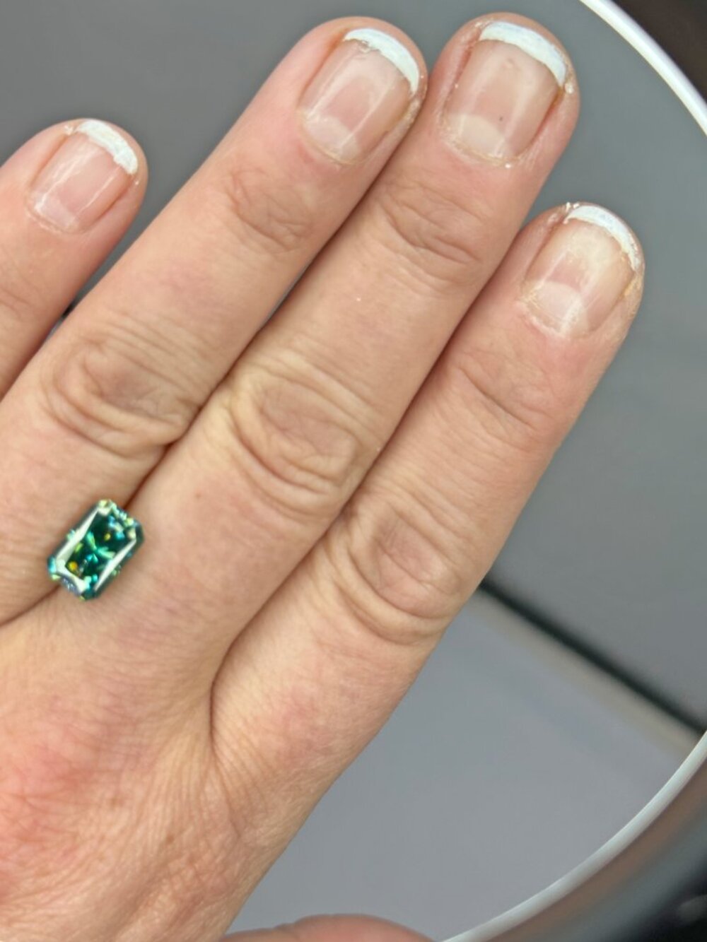 Large SeaGreen Diamond - Picture 8 of 15